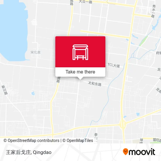 王家后戈庄 map