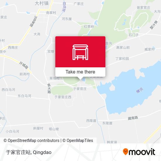 于家官庄站 map