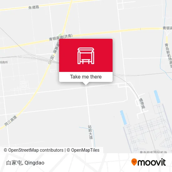 白家屯 map