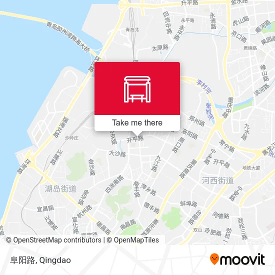 阜阳路 map