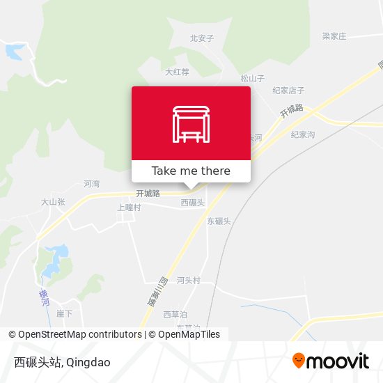 西碾头站 map