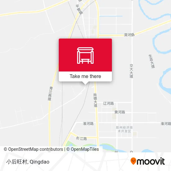 小后旺村 map