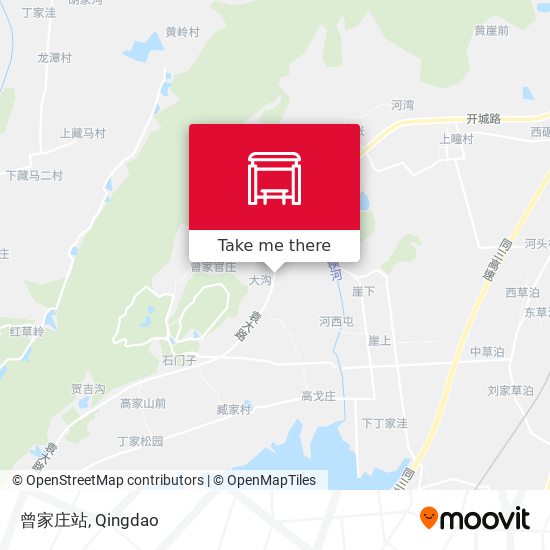 曾家庄站 map