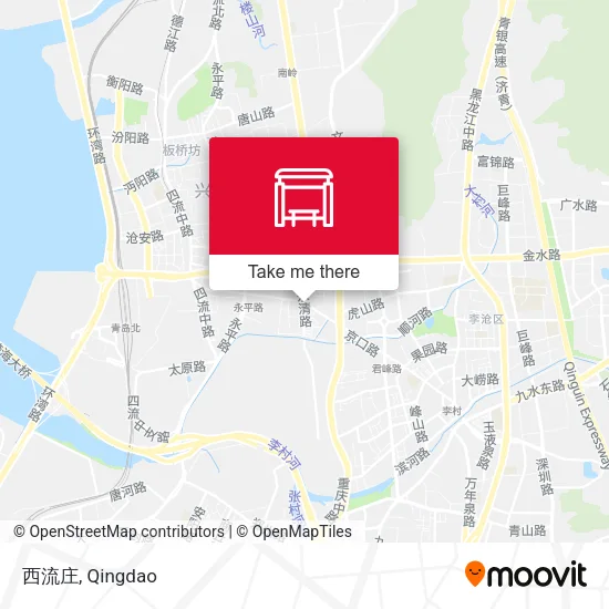 西流庄 map