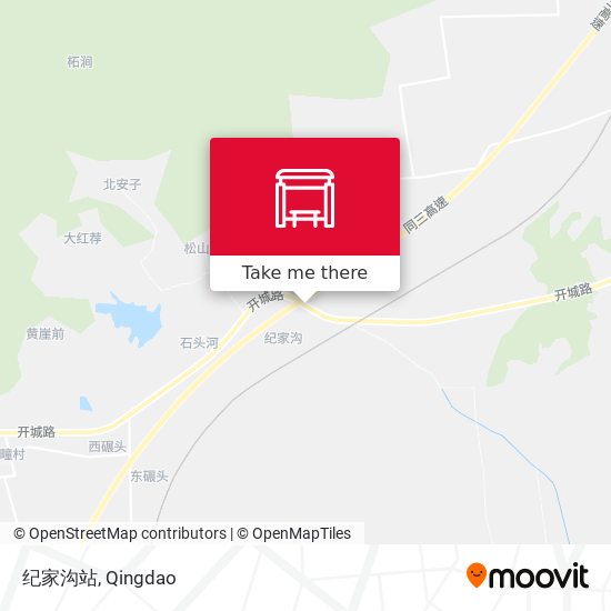 纪家沟站 map