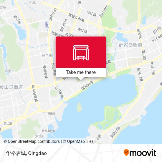 华裕唐城 map