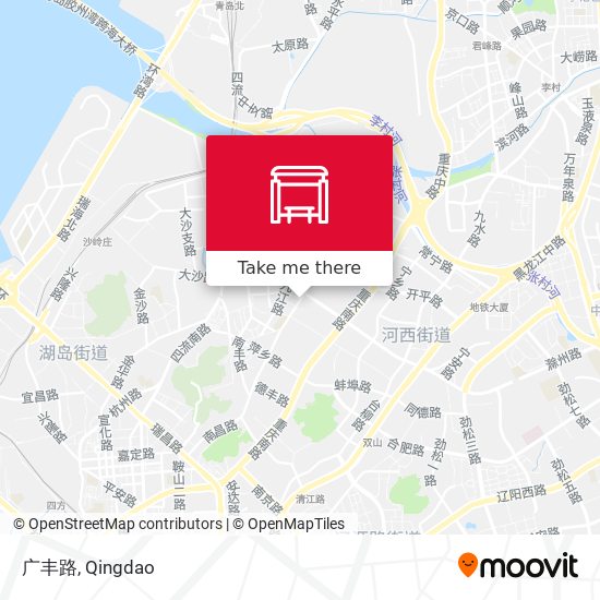 广丰路 map