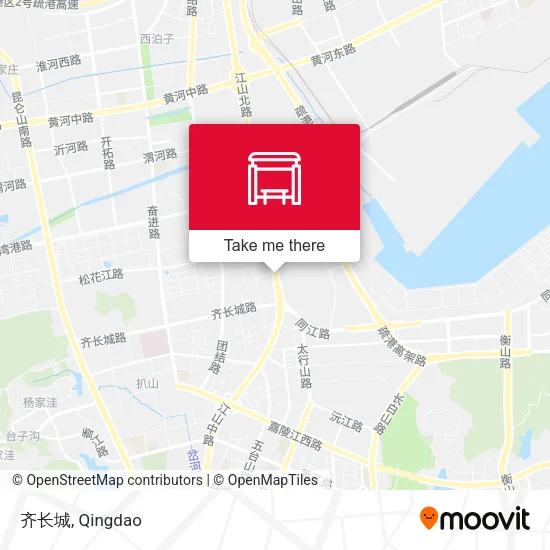 齐长城 map