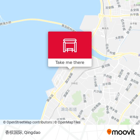 香槟国际 map