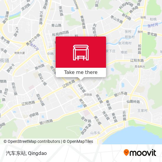 汽车东站 map