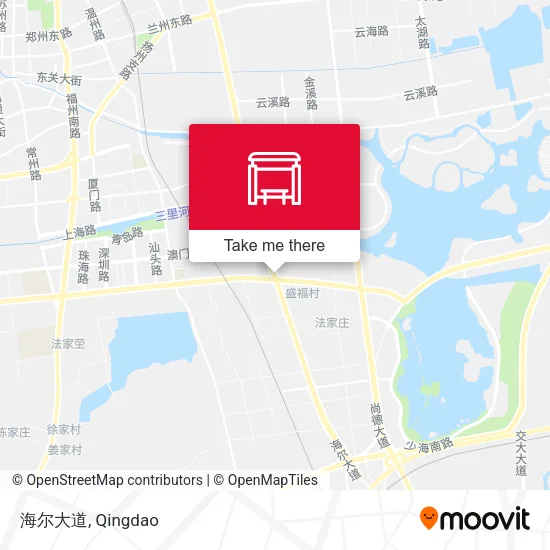 海尔大道 map