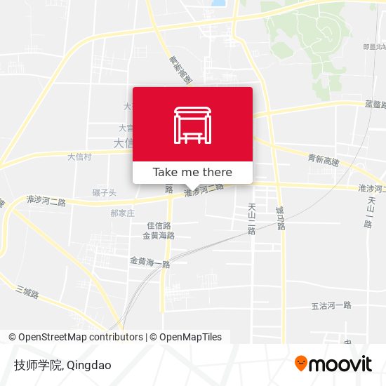 技师学院 map