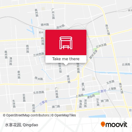 水寨花园 map