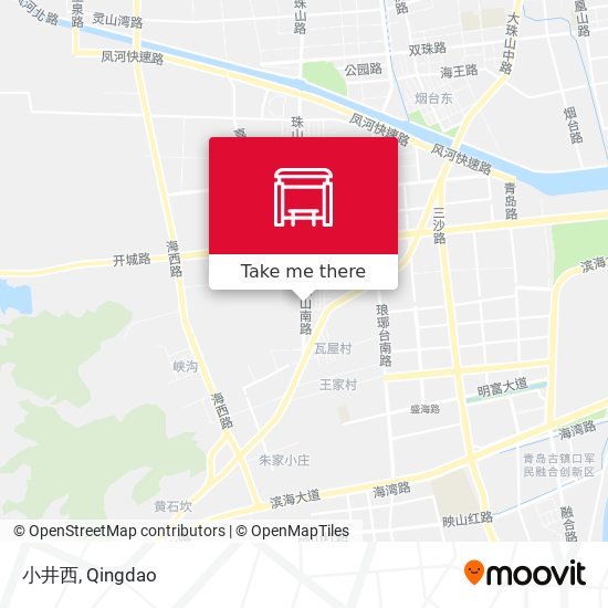 小井西 map