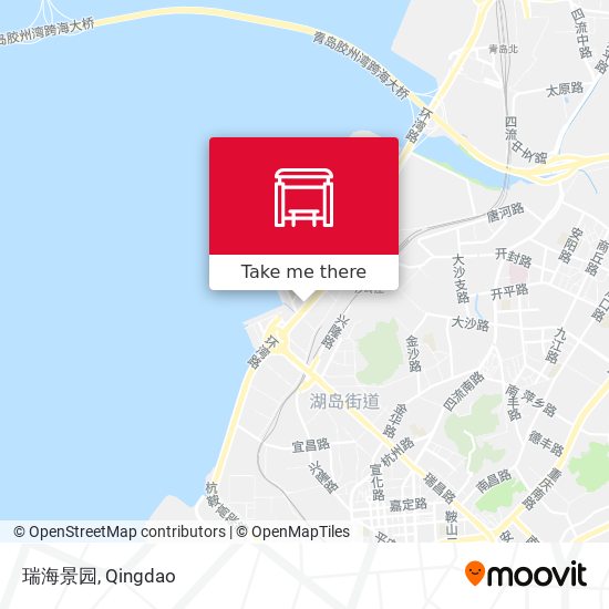 瑞海景园 map