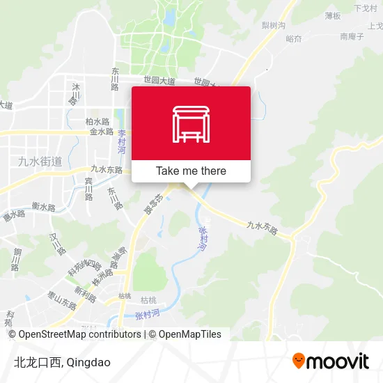 北龙口西 map