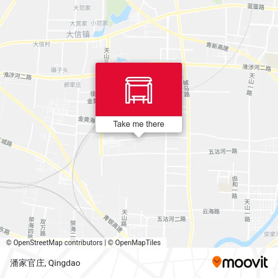 潘家官庄 map