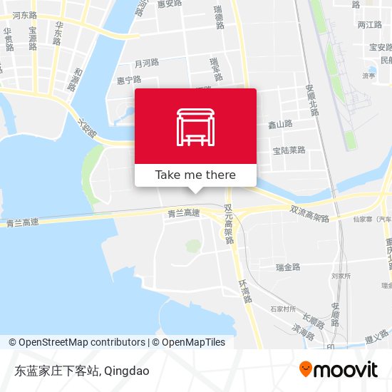 东蓝家庄下客站 map