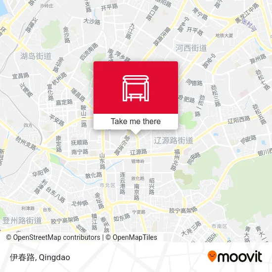 伊春路 map