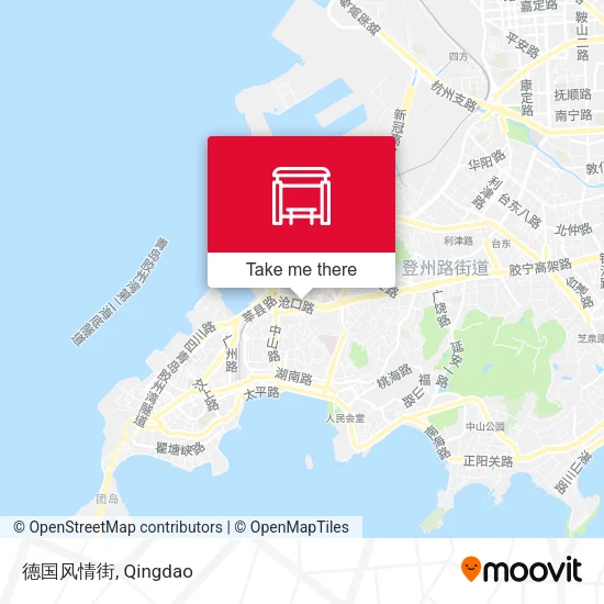 德国风情街 map