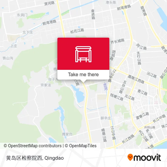 黄岛区检察院西 map