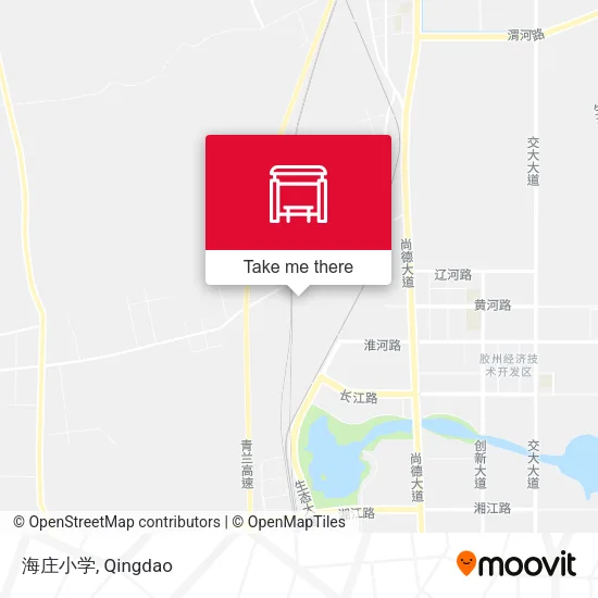 海庄小学 map