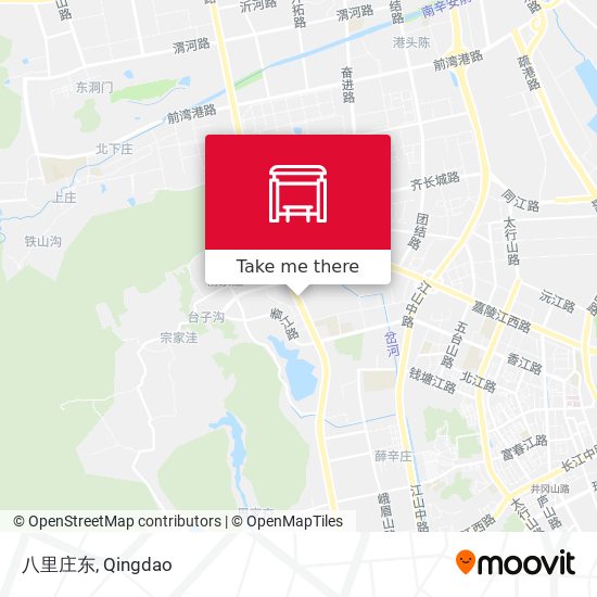 八里庄东 map
