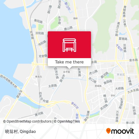 晓翁村 map