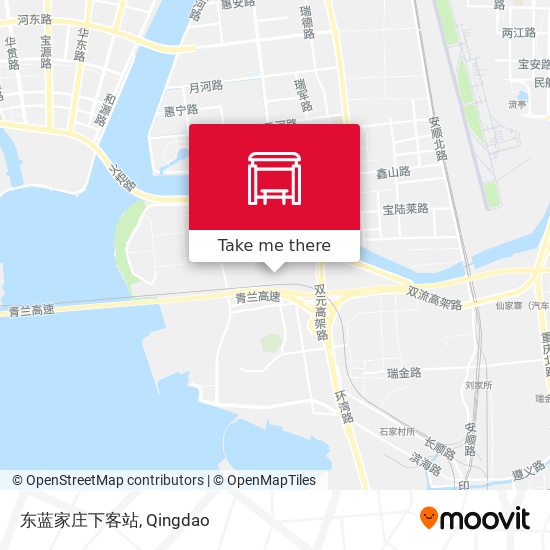 东蓝家庄下客站 map