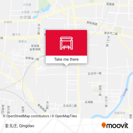 姜戈庄 map