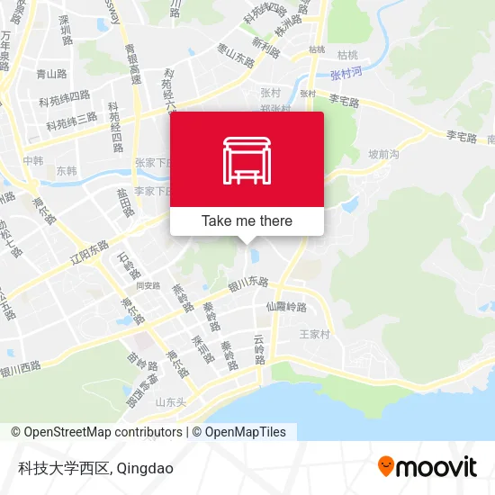 科技大学西区 map