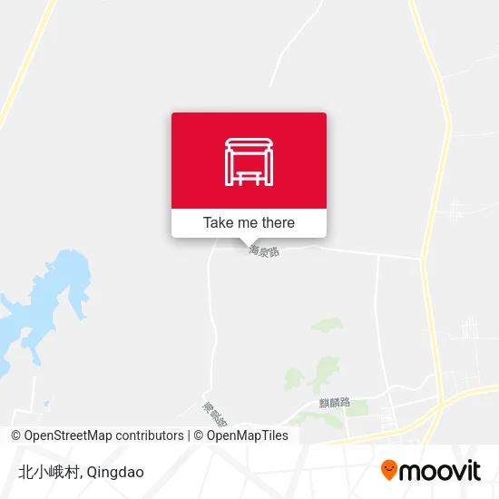 北小峨村 map