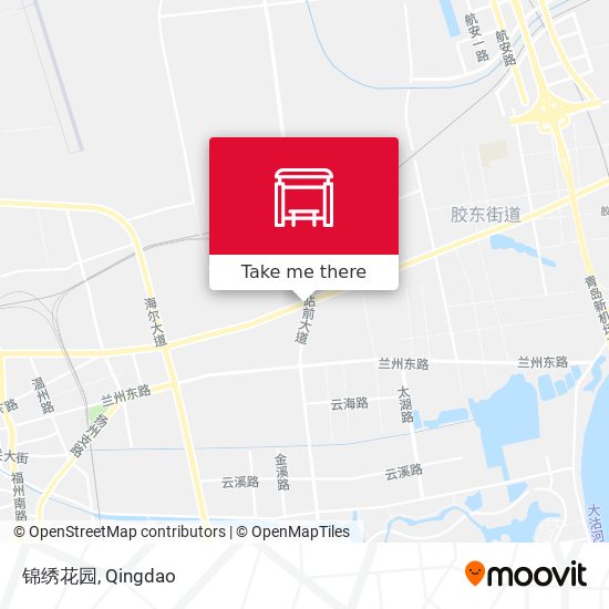 锦绣花园 map