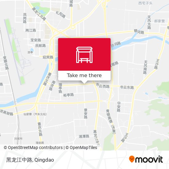 黑龙江中路 map