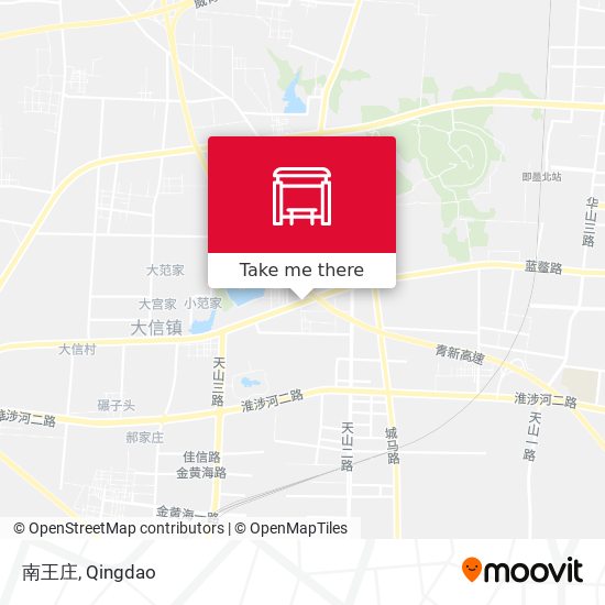 南王庄 map