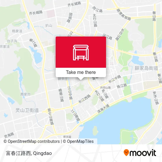 富春江路西 map