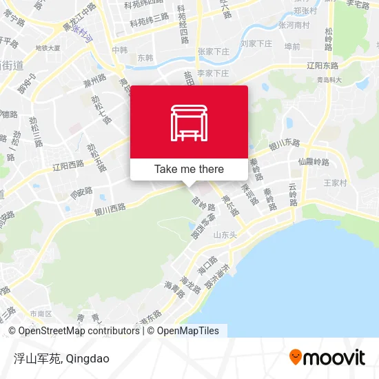 浮山军苑 map