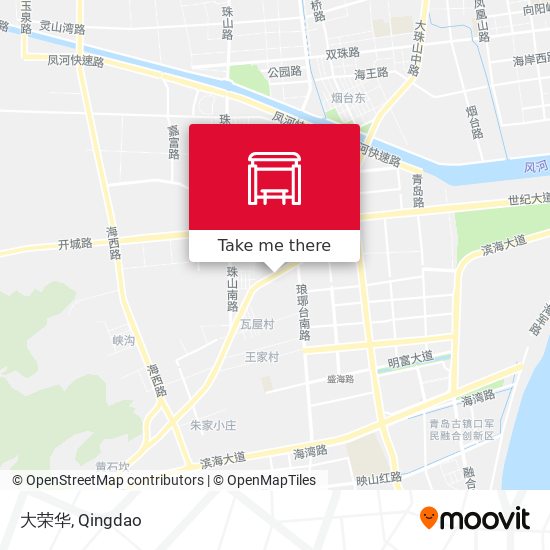 大荣华 map