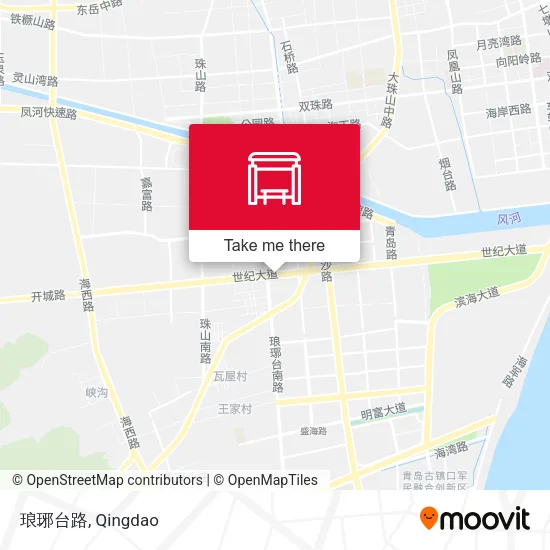 琅琊台路 map