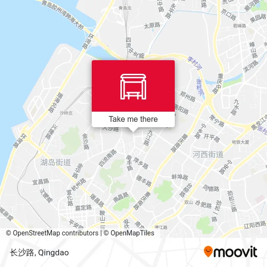 长沙路 map