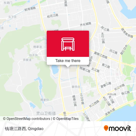 钱塘江路西 map
