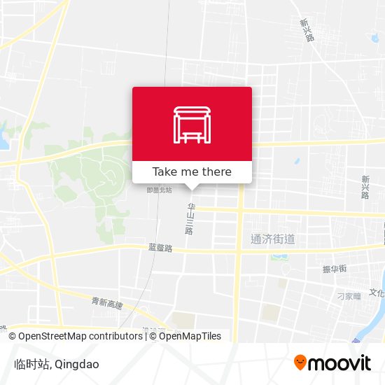 临时站 map
