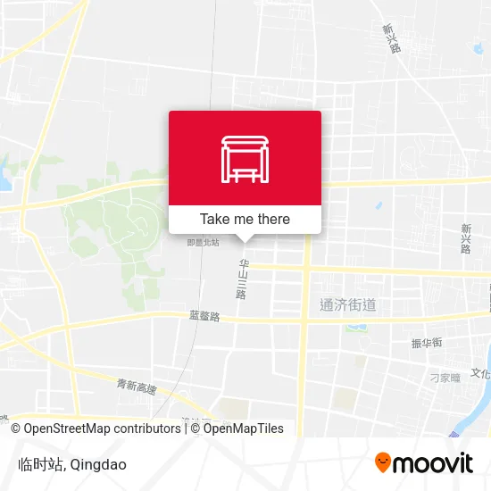 临时站 map