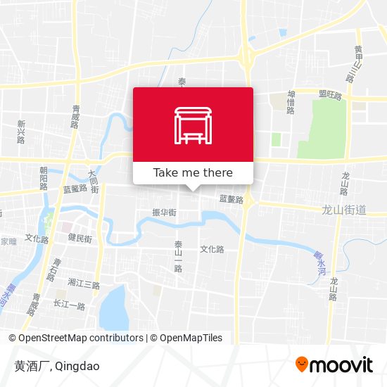 黄酒厂 map