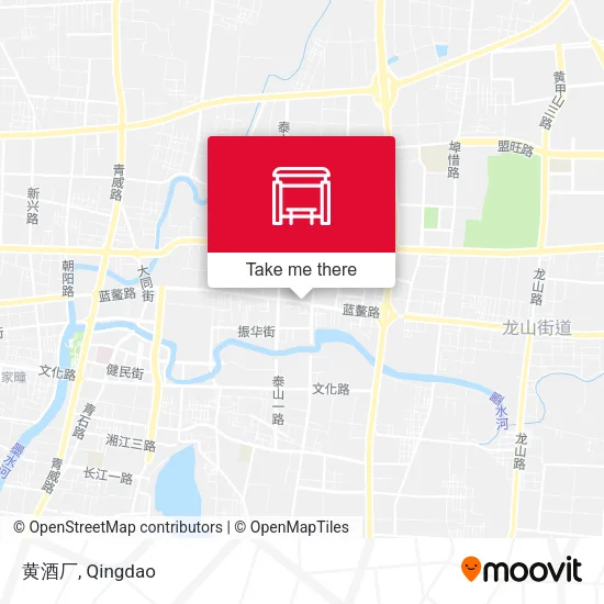 黄酒厂 map