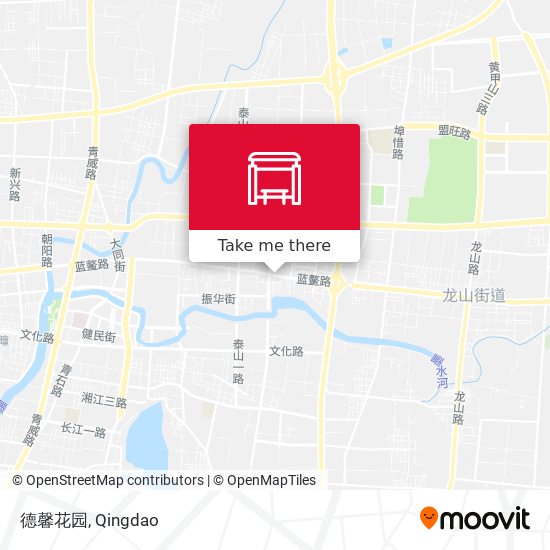 德馨花园 map