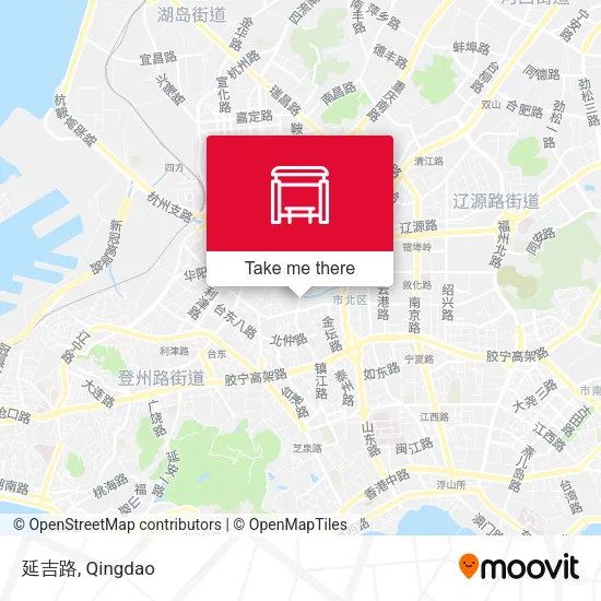 延吉路 map