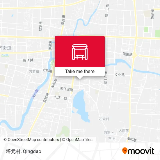 塔元村 map