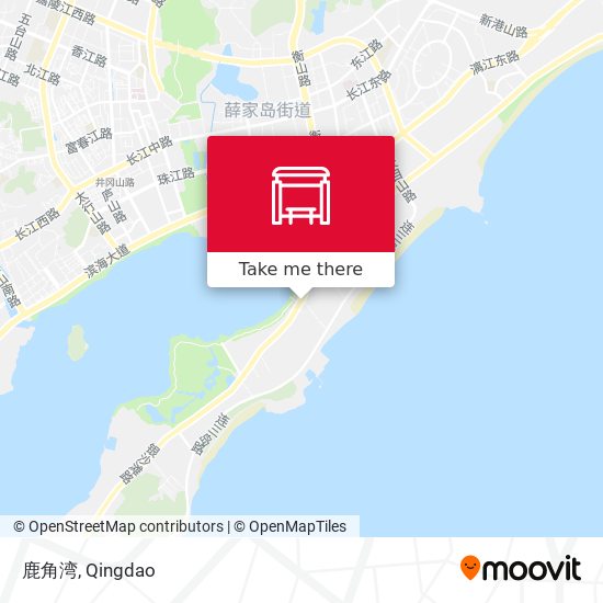 鹿角湾 map