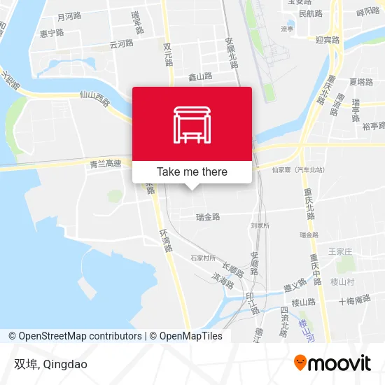 双埠 map